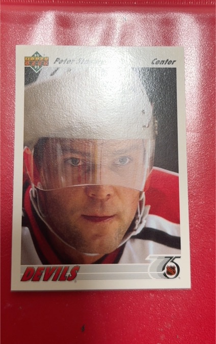 1991-92 Upper Deck #113 Peter Stastny — front