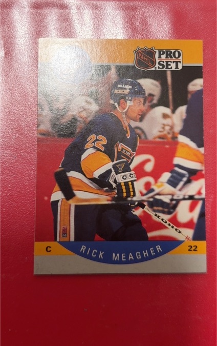 1990-91 Pro Set #267 Rick Meagher — front