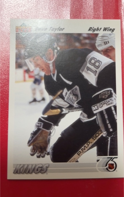 1991-92 Upper Deck #270 Dave Taylor — front
