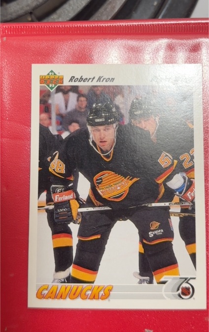 1991-92 Upper Deck #225 Robert Kron — front