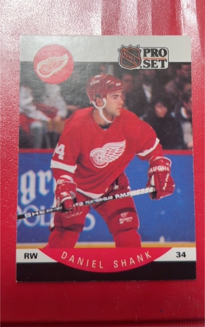 1990-91 Pro Set #78 Daniel Shank — front