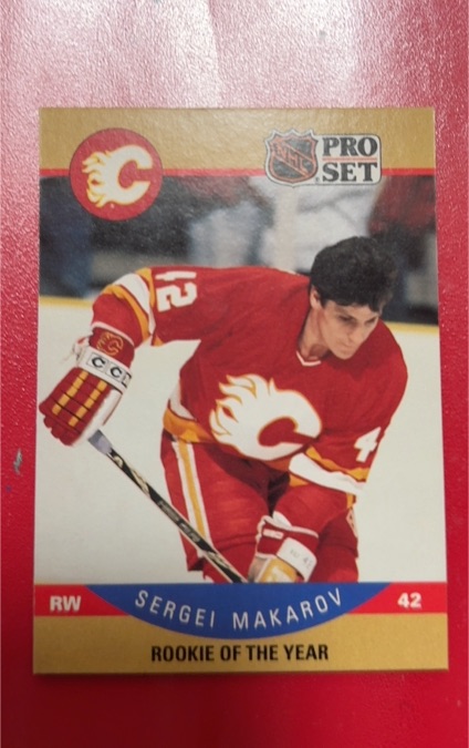 1990-91 Pro Set #396 Sergei Makarov — front