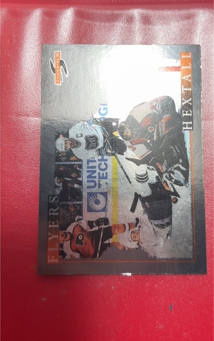 1995-96 Score Black Ice #195 Ron Hextall — front