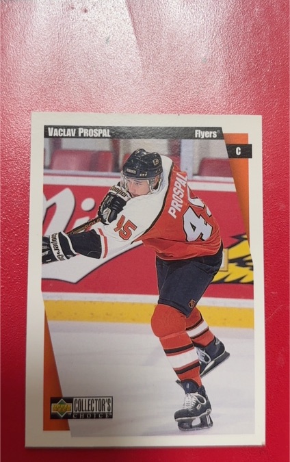 1997-98 Upper Deck Collector's Choice #185 Vaclav Prospal — front