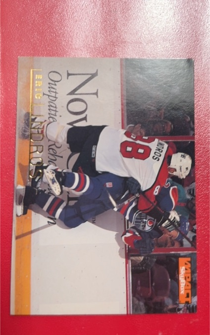 1995-96 SkyBox Impact #127 Eric Lindros — front