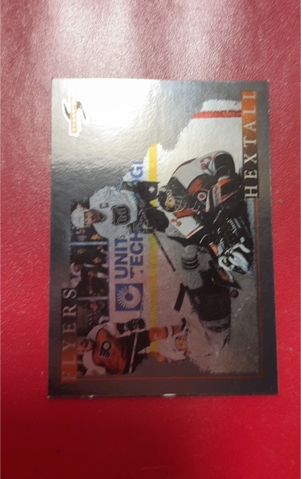 1995-96 Score Black Ice #195 Ron Hextall — front