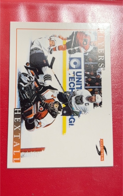 1995-96 Score #195 Ron Hextall Philadelphia Flyers — front