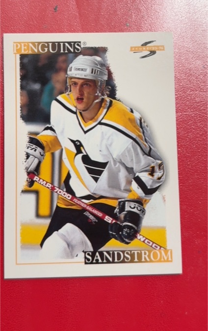 1995-96 Score #279 Tomas Sandstrom — front