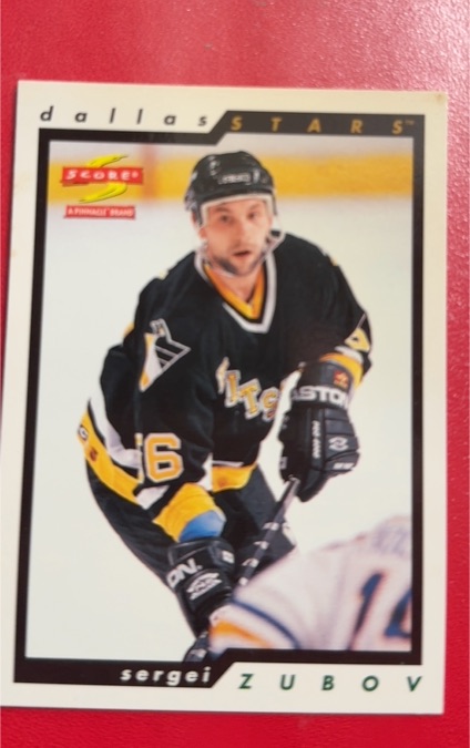 1996-97 Score #171 Sergei Zubov — front