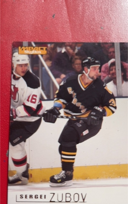 1990 SkyBox Impact Sergei Zubov — front