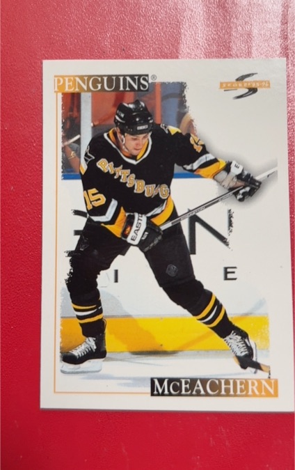 1995-96 Score #81 Shawn McEachern — front