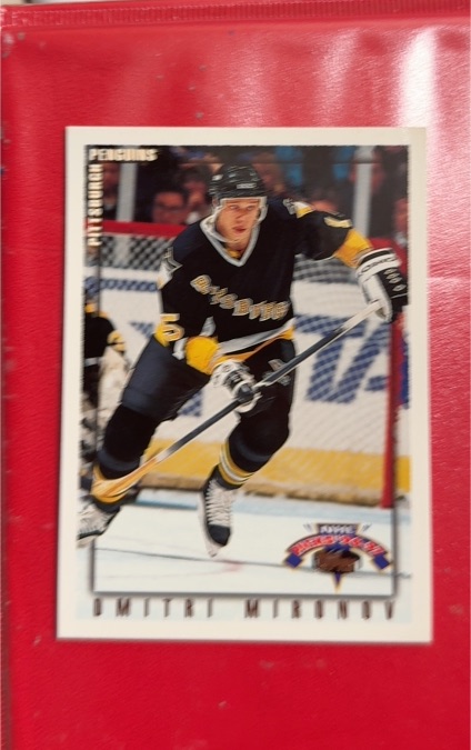 1996-97 Topps NHL Picks #167 Dmitri Mironov — front