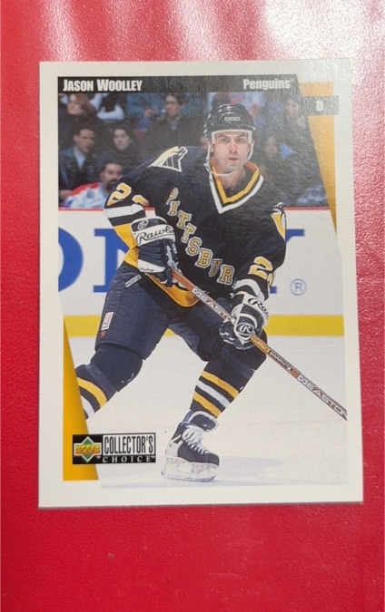 1997-98 UD Collector's Choice #203 Jason Woolley — front