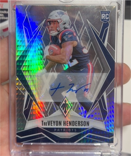 2025 Panini Phoenix #187 TreVeyon Henderson — front