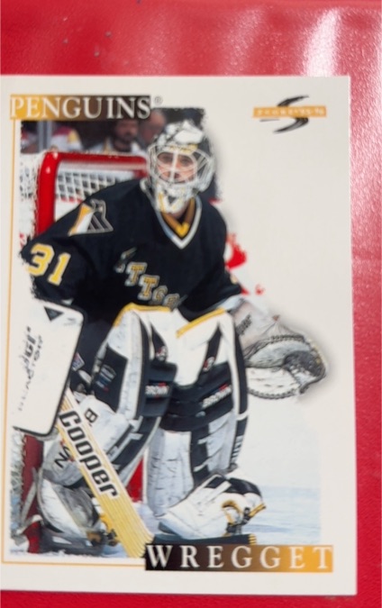 1995-96 Score #126 Ken Wregget — front