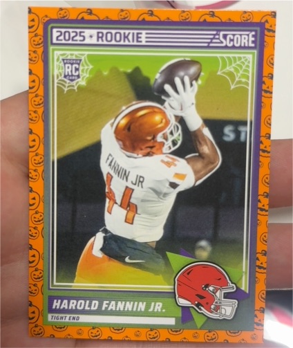 2025 Panini Score-A-Treat #4 Harold Fannin Jr. — front