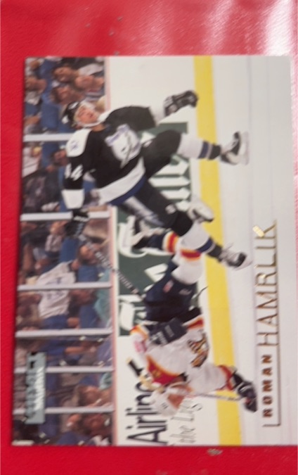 1995-96 SkyBox Impact #155 Roman Hamrlik — front