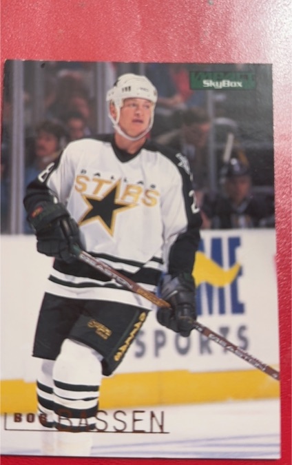 1995-96 SkyBox Impact #43 Bob Bassen — front