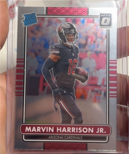 2024 Panini Donruss Optic #4 Marvin Harrison Jr. — front