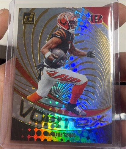 2024 Panini Donruss Vortex #VOR-JCH Ja'Marr Chase — front