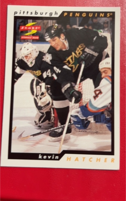 1996-97 Score #117 Kevin Hatcher — front