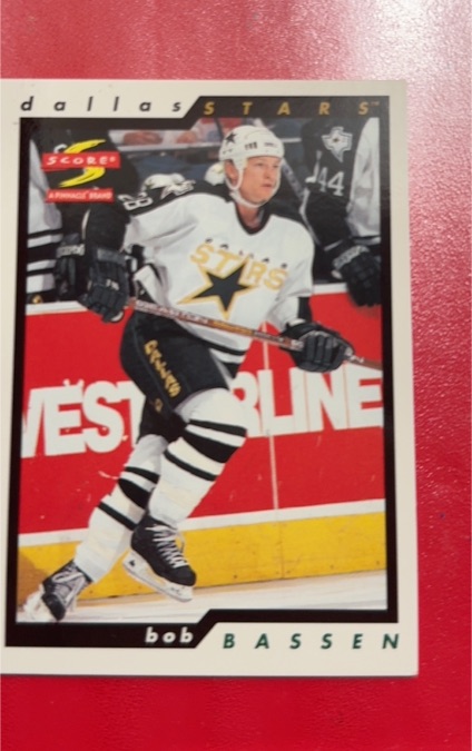 1996-97 Score #218 Bob Bassen — front
