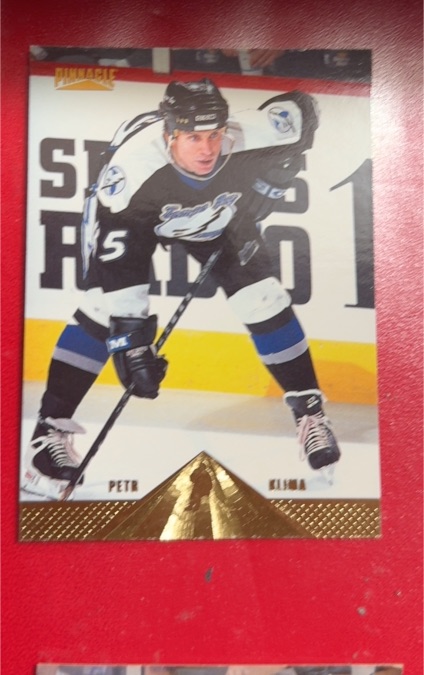 1996-97 Pinnacle #79 Petr Klima — front