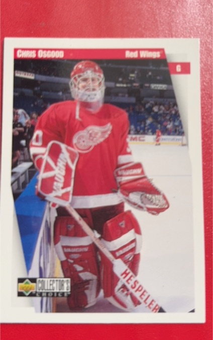 1997-98 Upper Deck Collector's Choice #80 Chris Osgood — front