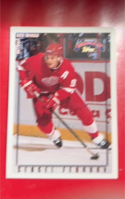 1996-97 Topps NHL Picks #17 Sergei Fedorov — front