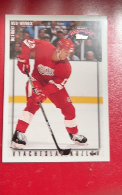 1996-97 Topps NHL Picks #67 Vyacheslav Kozlov Detroit Red Wings — front