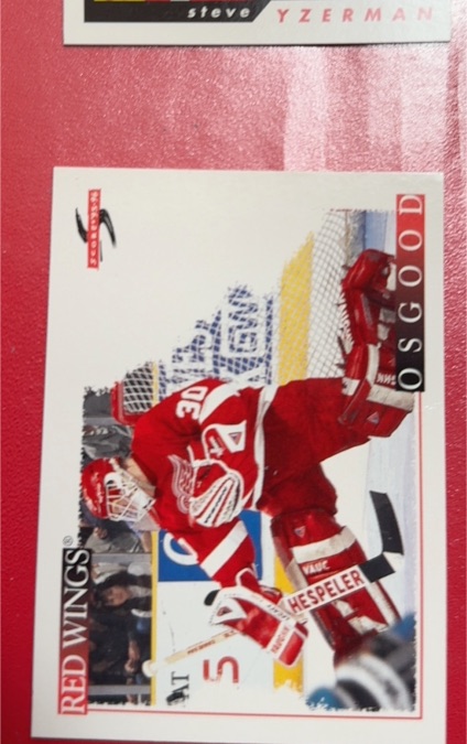 1995-96 Score #202 Chris Osgood — front