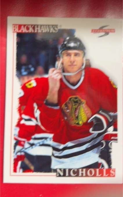 1995-96 Score #29 Bernie Nicholls — front