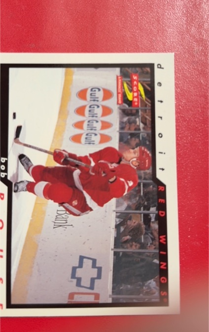 1996-97 Score #125 Bob Rouse — front