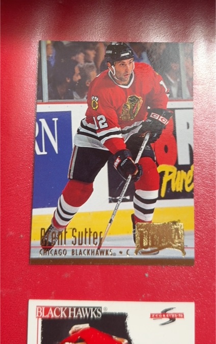 1994-95 Fleer Ultra #47 Brent Sutter — front