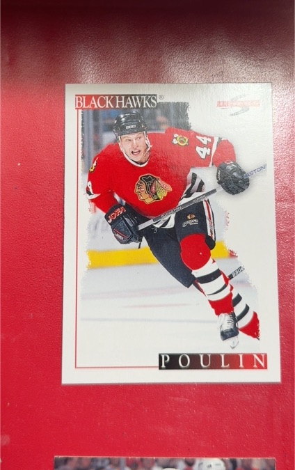1991 Score #44 Paul Poulin — front