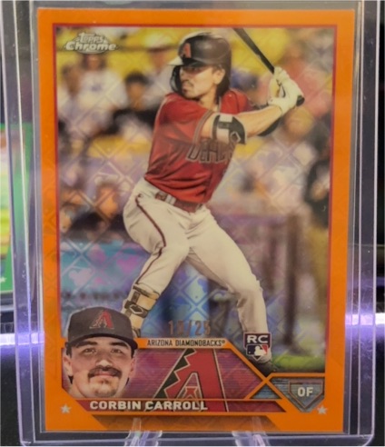 2023 Topps Chrome #95 Corbin Carroll — front