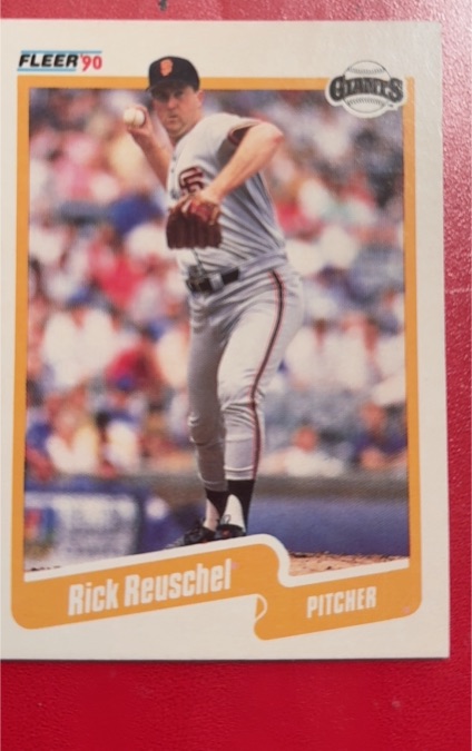 1990 Fleer #68 Rick Reuschel — front