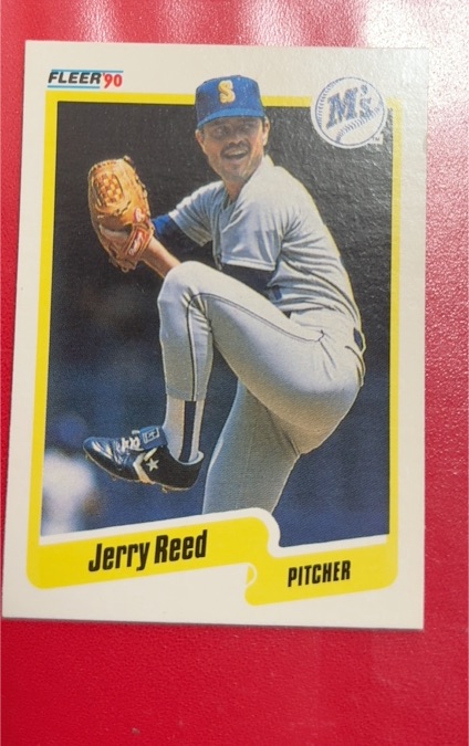 1990 Fleer #523 Jerry Reed — front