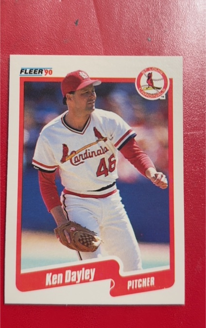1990 Fleer #247 Ken Dayley — front