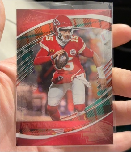 2025 Panini Absolute #53 Patrick Mahomes II — front