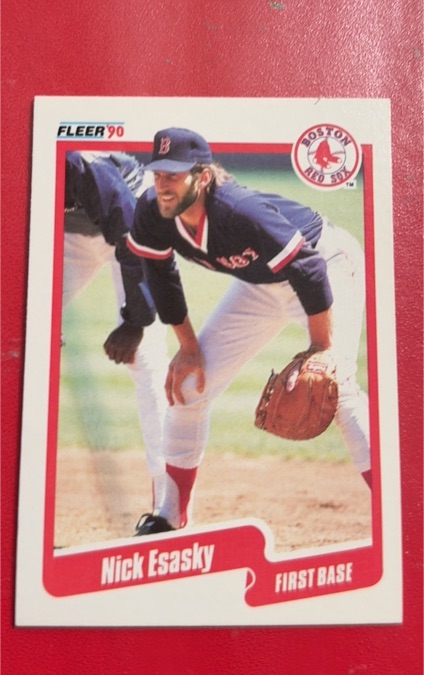 1990 Fleer #273 Nick Esasky — front
