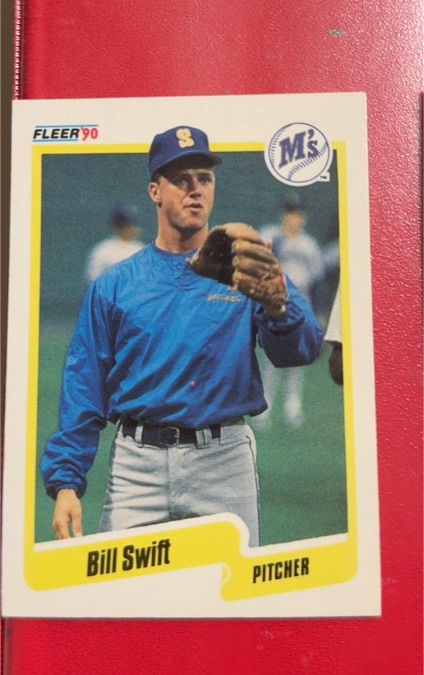 1990 Fleer #526 Bill Swift — front