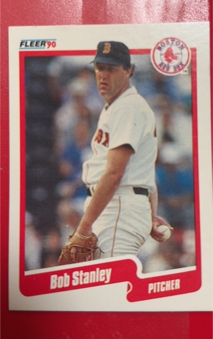 1990 Fleer #289 Bob Stanley — front