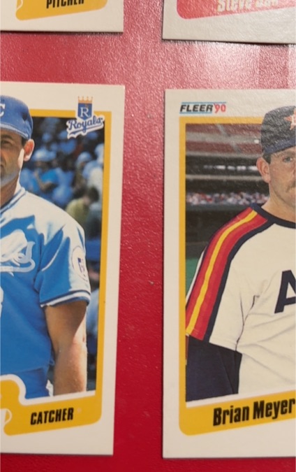 1990 Fleer #766 Brian Meyer — front