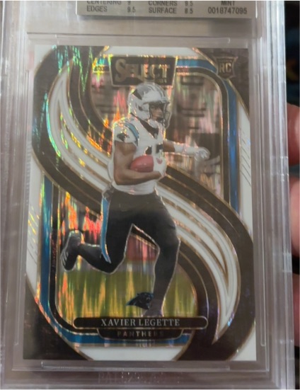 2024 Panini Select #101 Xavier Legette — front