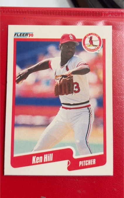 1990 Fleer #251 Ken Hill — front