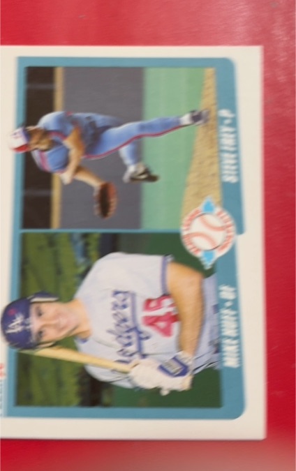 1990 Fleer #649 Mike Huff / Steve Frey — front