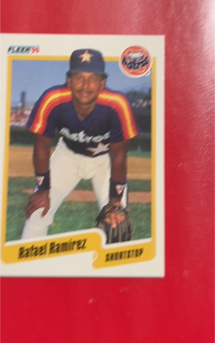 1990 Fleer #234 Rafael Ramirez — front