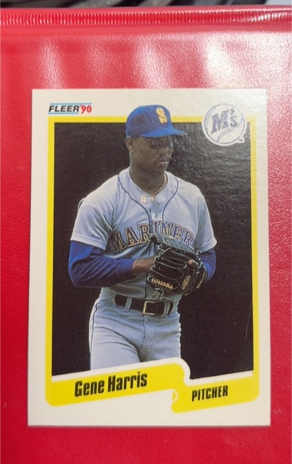 1990 Fleer #515 Gene Harris — front