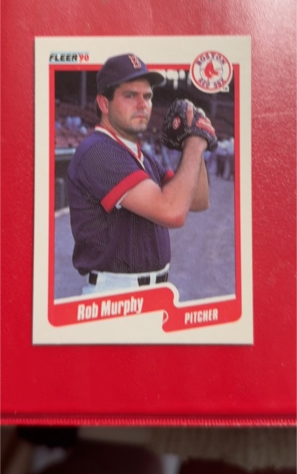 1990 Fleer #281 Rob Murphy — front
